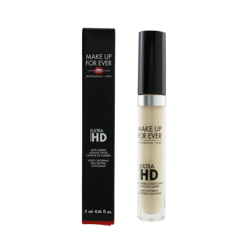 Make Up For Ever Ultra HD Light Capturing Self Setting Concealer - # 12 (Nude Ivory)  5ml/0.16oz