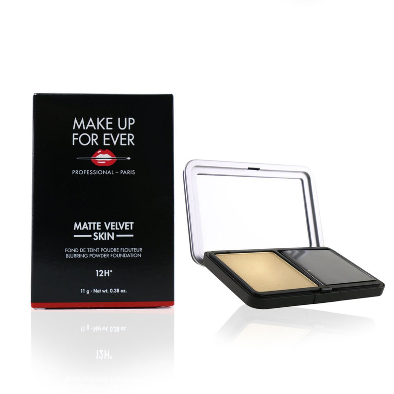 Make Up For Ever Matte Velvet Skin Blurring Powder Foundation - # Y225 (Marble)  11g/0.38oz