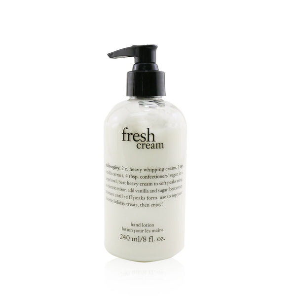 Philosophy Fresh Cream Coffret: Hand Wash 240ml/8oz + Hand Lotion 240ml/8oz 