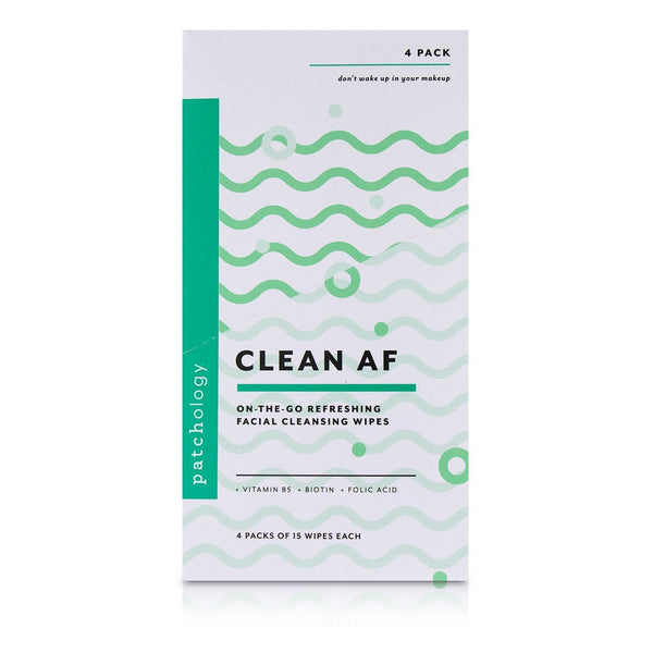 Patchology Clean AF On-The-Go Refreshing Facial Cleansing Wipes 