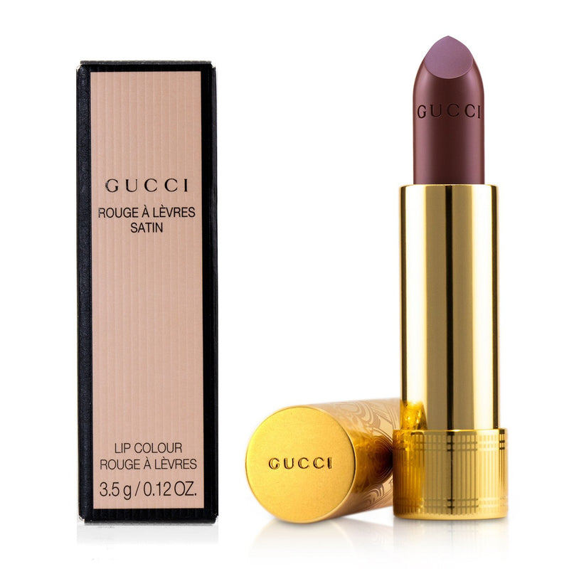 Gucci Rouge A Levres Satin Lip Colour - # 203 Mildred Rosewood  3.5g/0.12oz