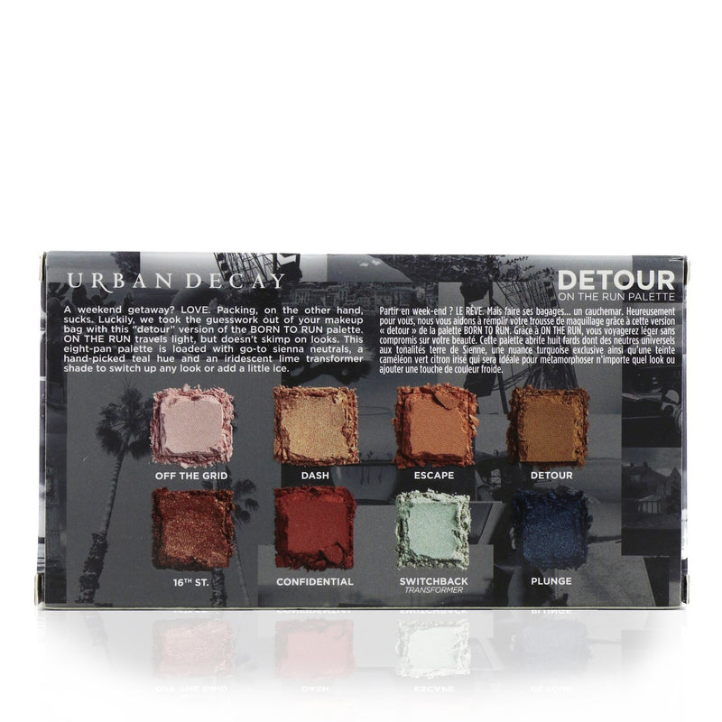Urban Decay On The Run Eyeshadow Palette (8x Eyeshadow) - # Detour  8x0.8g/0.02oz