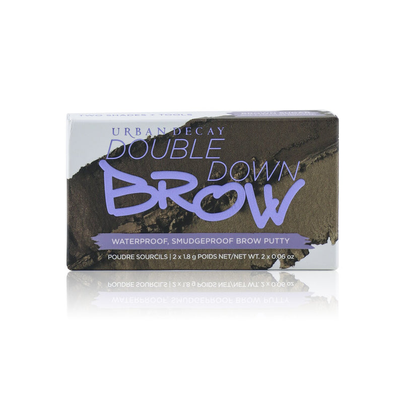 Urban Decay Double Down Brow - # Brown Sugar (Soft Medium Brown) 