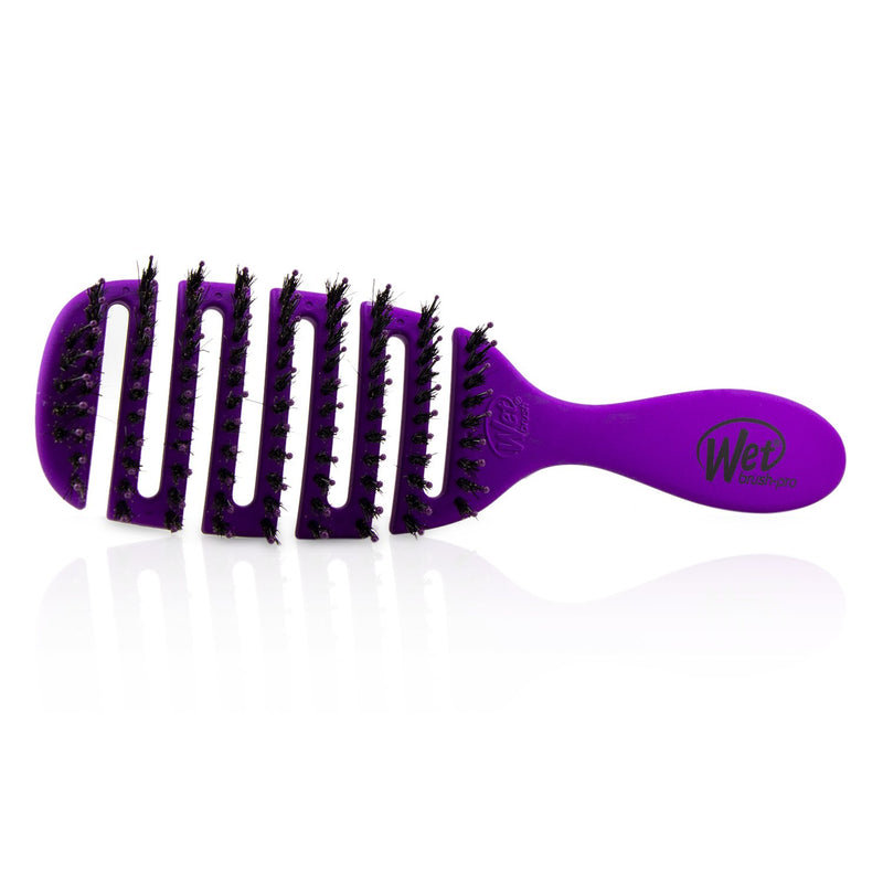 Wet Brush Pro Flex Dry Shine Enhancer Boar Bristle - # Purple  1p