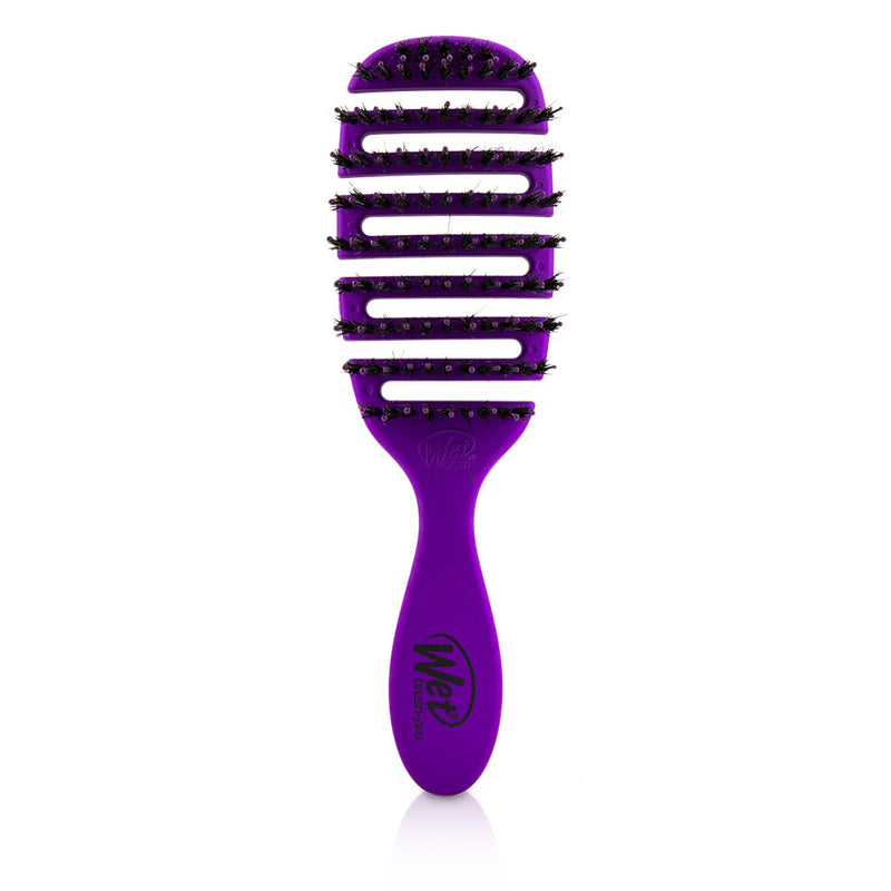 Wet Brush Pro Flex Dry Shine Enhancer Boar Bristle - # Purple  1p