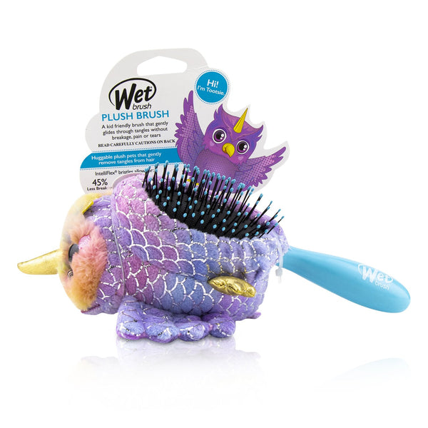 Wet Brush Plush Brush - # Owl Unicorn  1pc