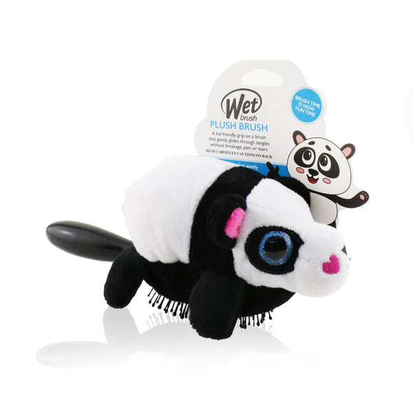 Wet Brush Plush Brush - # Panda  1pc