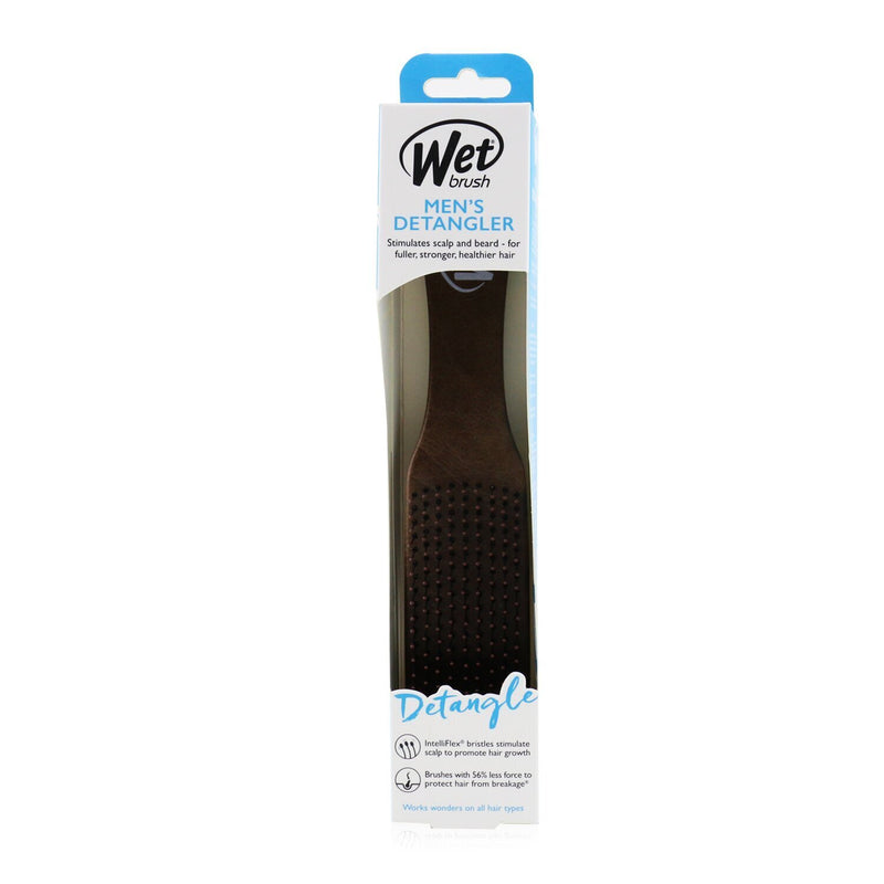 Wet Brush Men's Detangler Leather - # Brown 