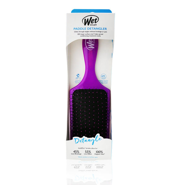 Wet Brush Paddle Detangler - # Purple 