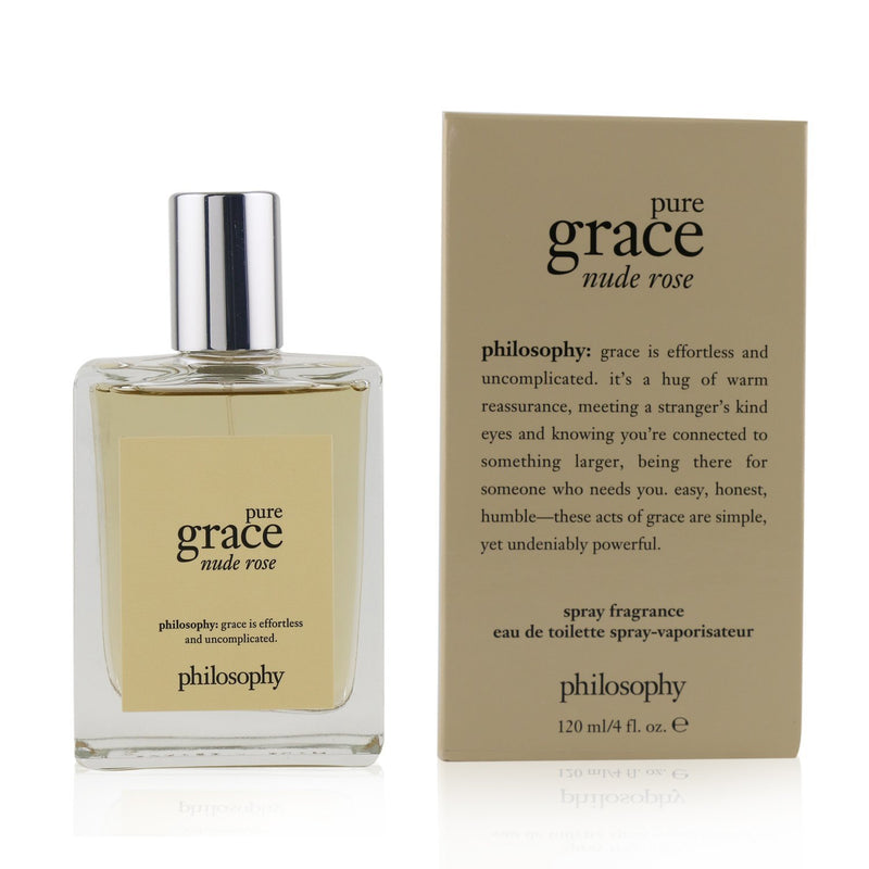 Philosophy Pure Grace Nude Rose Eau De Toilette Spray  125ml/4oz