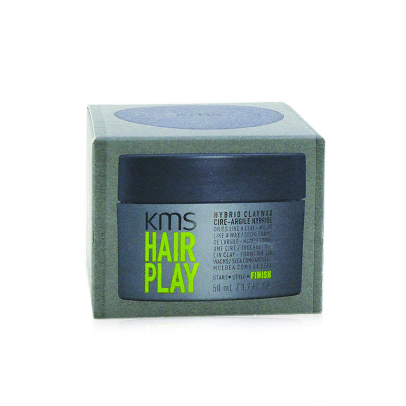 KMS California Hair Play Hybrid Claywax (Dries Like A Clay - Molds Like A Wax) 