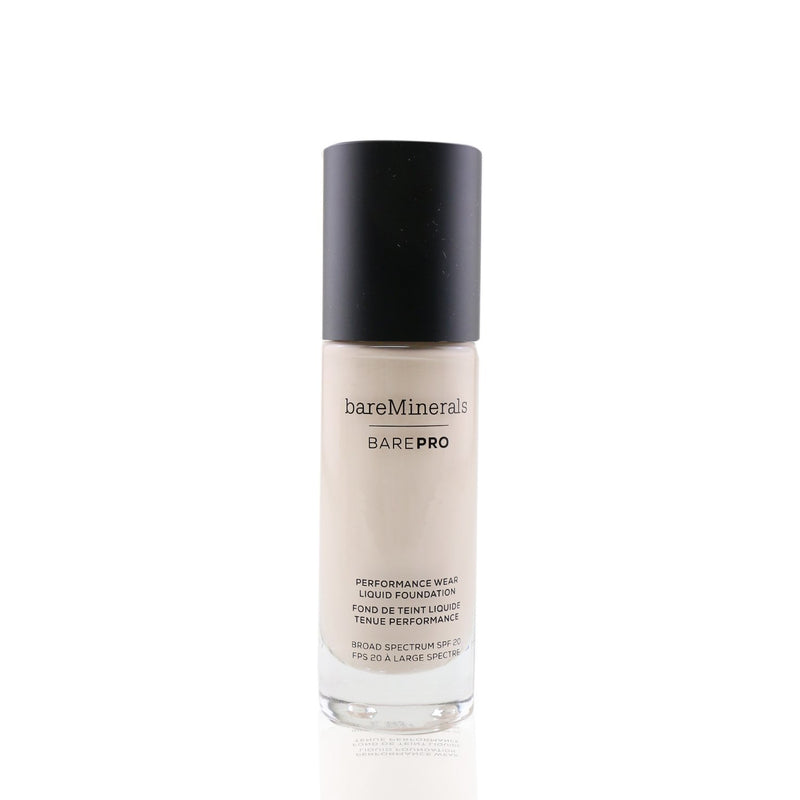 BareMinerals BarePro Performance Wear Liquid Foundation SPF20 - # 0.5 Porcelain 