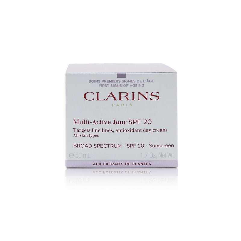 Clarins Multi-Active Day Targets Fine Lines Antioxidant Day Cream SPF 20 - All Skin Types 