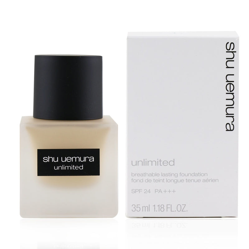 Shu Uemura Unlimited Breathable Lasting Foundation SPF 24 - # 574 Light Sand  35ml/1.18oz