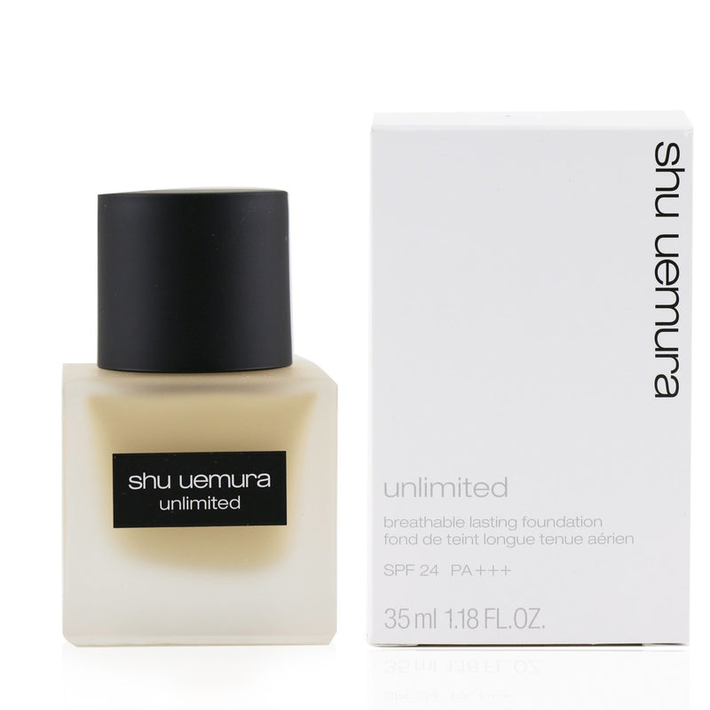 Shu Uemura Unlimited Breathable Lasting Foundation SPF 24 - # 664 Medium Light Shell  35ml/1.18oz