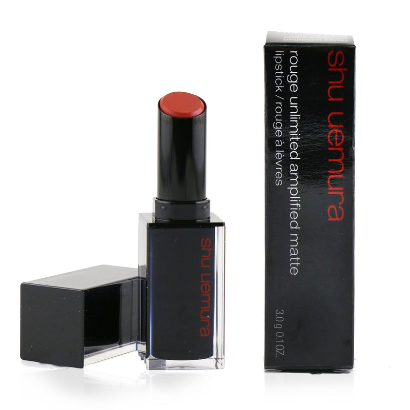 Shu Uemura Rouge Unlimited Amplified Matte Lipstick - # AM OR 597 