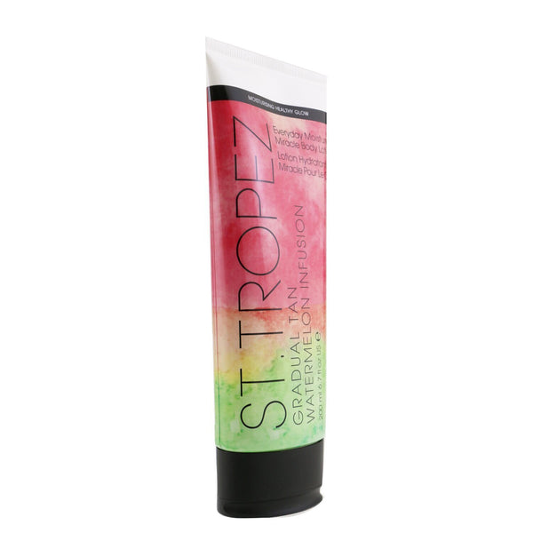 St. Tropez Gradual Tan Watermelon Infusion Everyday Moisture Miracle Body Lotion 