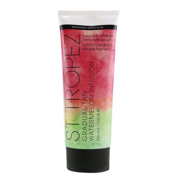 St. Tropez Gradual Tan Watermelon Infusion Everyday Moisture Miracle Body Lotion 