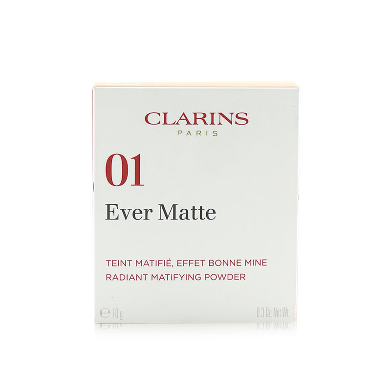 Clarins Ever Matte Radiant Matifying Powder - # 01 Transparent Light 