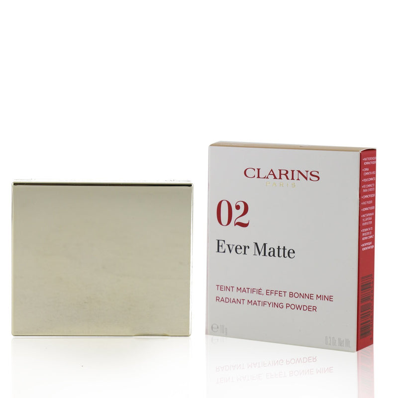 Clarins Ever Matte Radiant Matifying Powder - # 02 Transparent Medium 