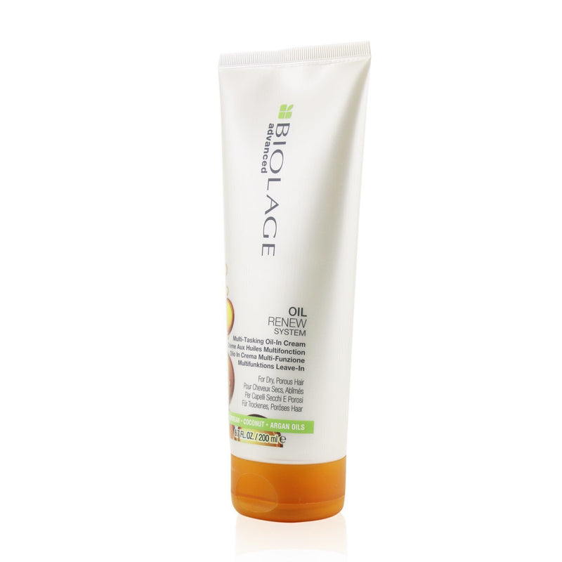 Matrix Biolage Advanced Oil Renew System Multi-Tasking Oil-In Cream (For Dry, Porous Hair)  200ml/6.7oz