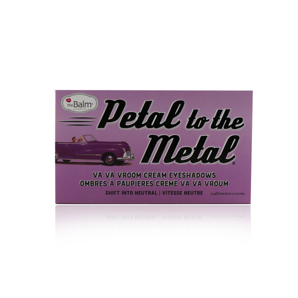 TheBalm Petal To The Metal Va Va Vroom Cream Eyeshadow Palette (8x Eyeshadow) - # Shift Into Neutral  10.5g/0.37oz