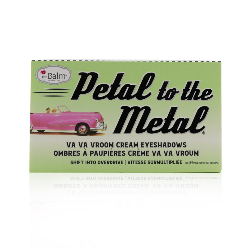 TheBalm Petal To The Metal Va Va Vroom Cream Eyeshadow Palette (8x Eyeshadow) - # Shift Into Overdrive  10.5g/0.37oz