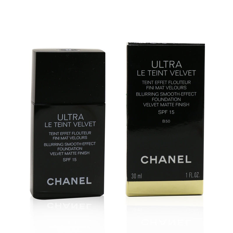 Chanel Ultra Le Teint Velvet Blurring Smooth Effect Foundation SPF 15 - # B50 (Beige) 