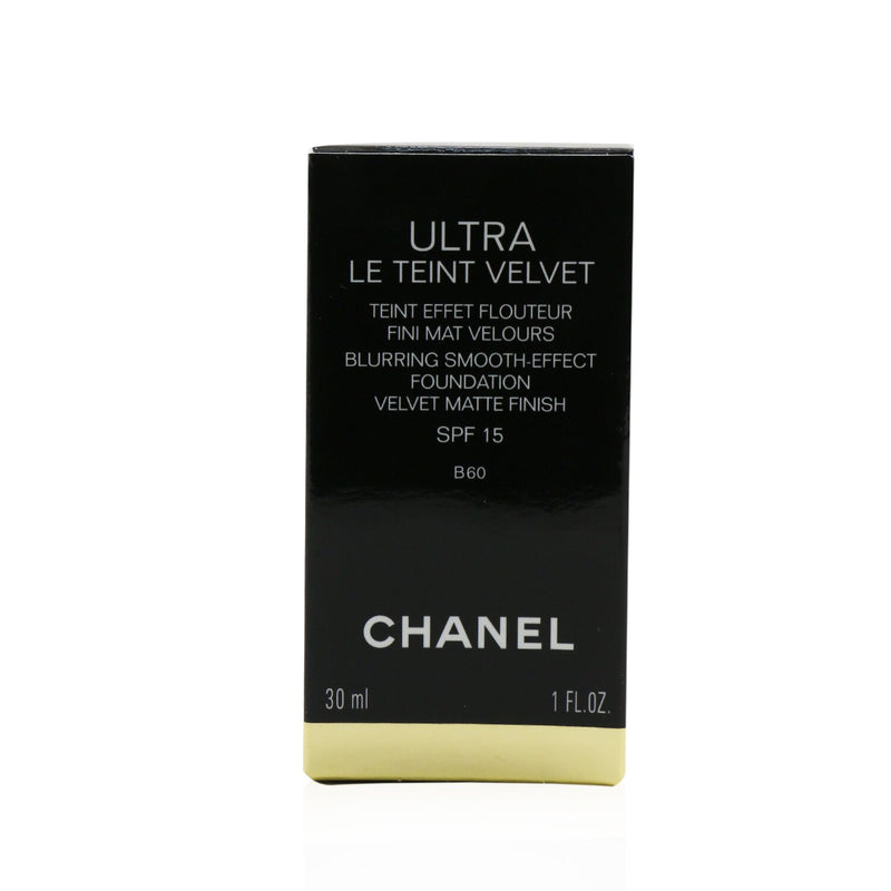 Chanel Ultra Le Teint Velvet Blurring Smooth Effect Foundation SPF 15 - # B60 (Beige) 
