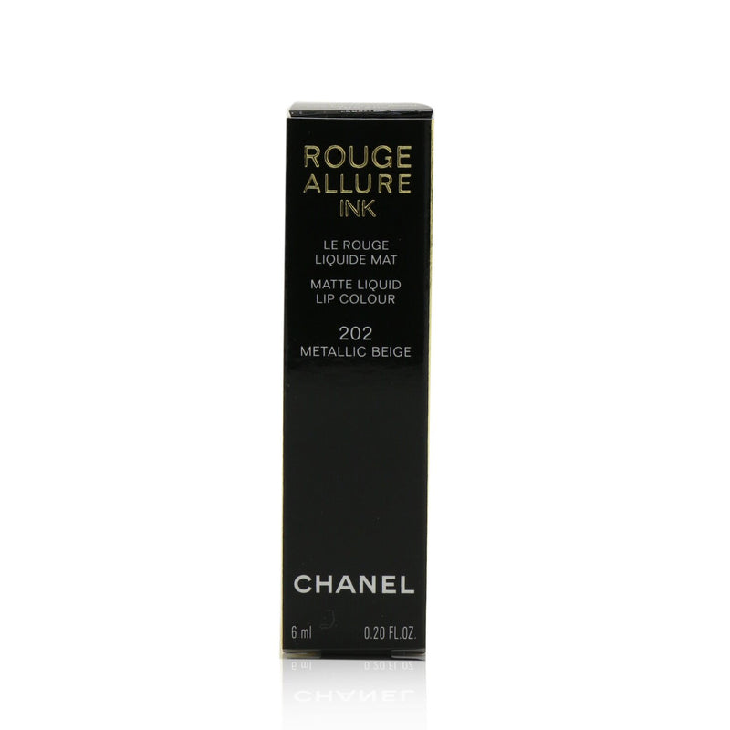 Chanel Rouge Allure Ink Matte Liquid Lip Colour - # 202 Metallic Beige 