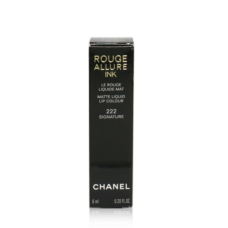 Chanel Rouge Allure Ink Matte Liquid Lip Colour - # 222 Signature 