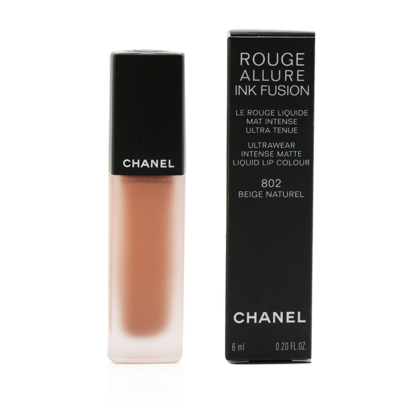 Chanel Rouge Allure Ink Fusion Ultrawear Intense Matte Liquid Lip Colour - # 802 Beige Naturel 