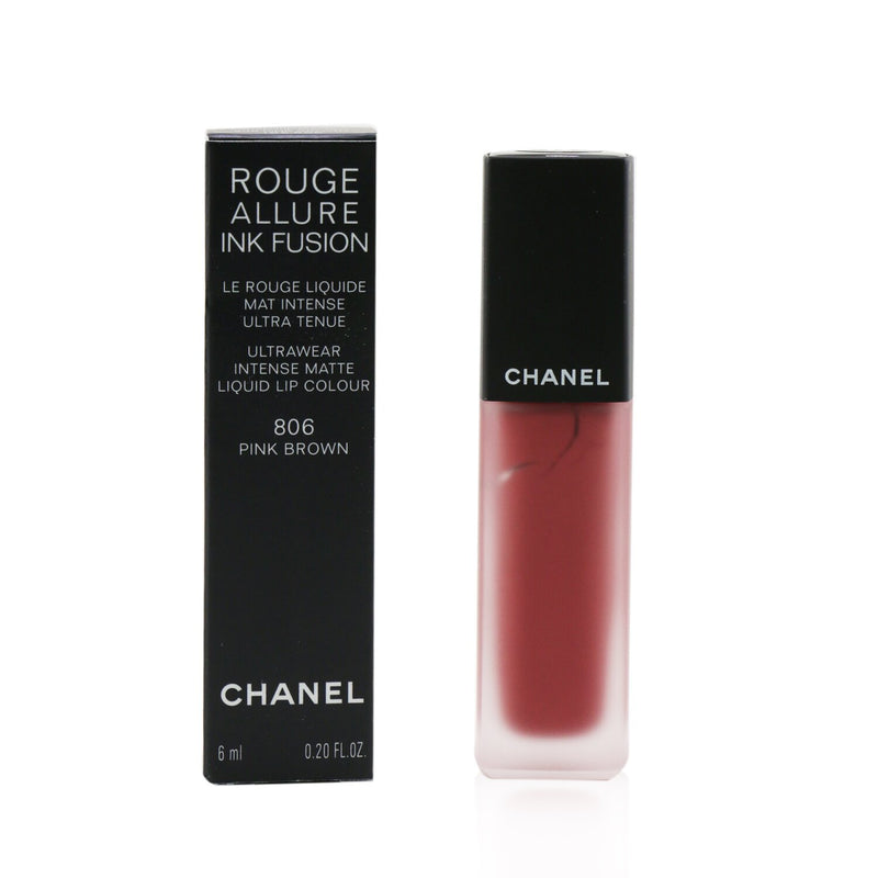 Chanel Rouge Allure Ink Fusion Ultrawear Intense Matte Liquid Lip Colour - # 806 Pink Brown 