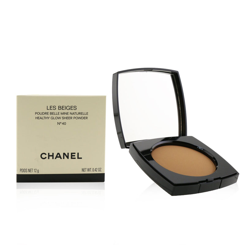 Chanel Les Beiges Healthy Glow Sheer Powder - No. 40  12g/0.42oz