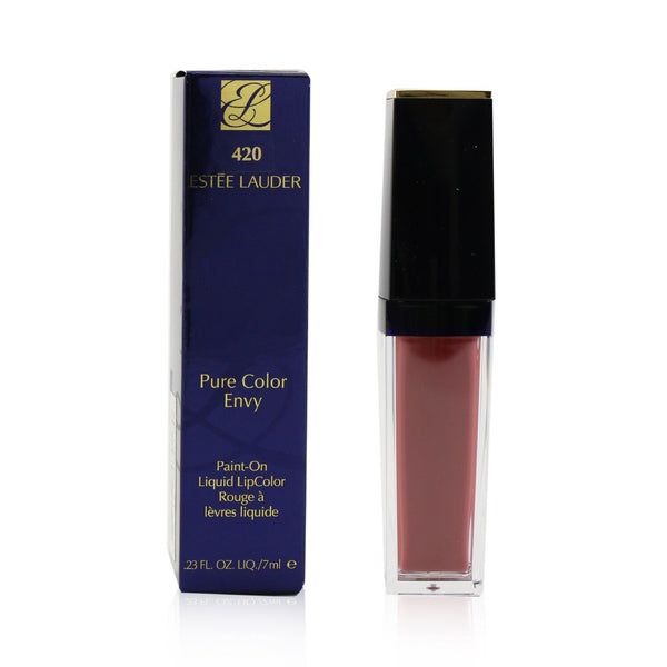 Estee Lauder Pure Color Envy Paint On Liquid LipColor - # 420 Rebellious Rose (Matte) 