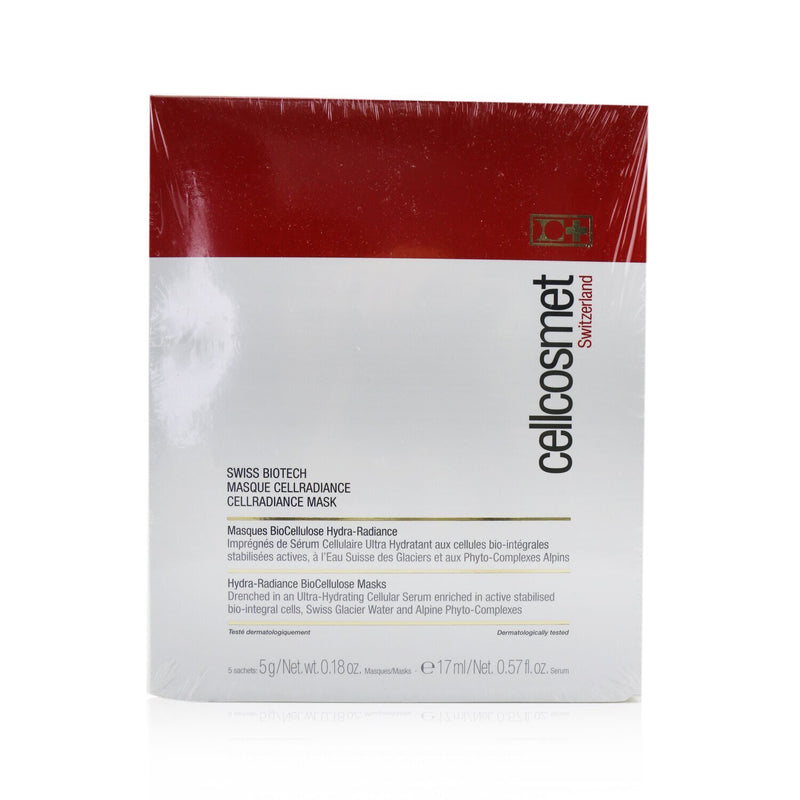 Cellcosmet & Cellmen Cellcosmet Swiss Biotech CellRadiance Mask  5 Sachets