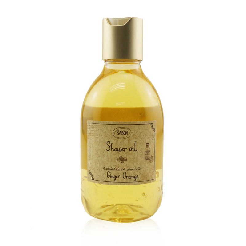 Sabon Shower Oil - Ginger Orange (Plastic Bottle) 