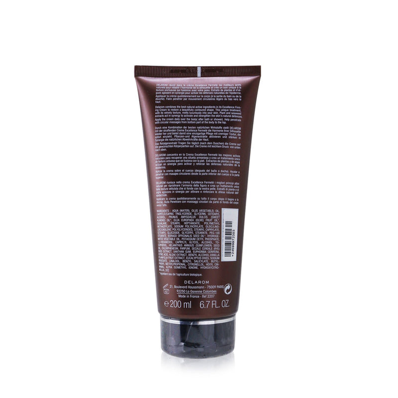 DELAROM Excellence Firming Body Cream - For All Skin Types to Sensitive Skin (Unboxed) 