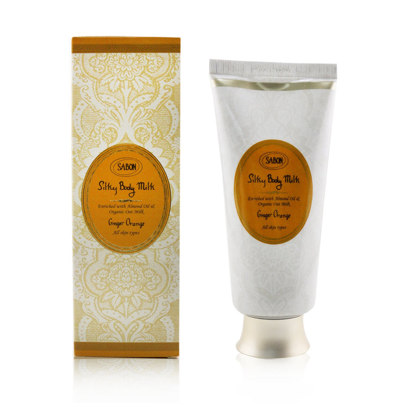 Sabon Silky Body Milk - Ginger Orange 