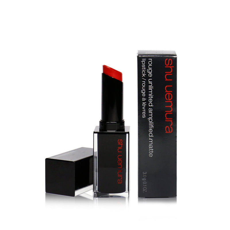 Shu Uemura Rouge Unlimited Amplified Matte Lipstick - # AM RD 195 