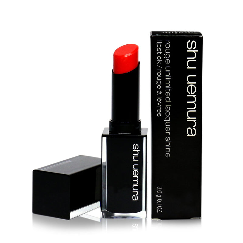 Shu Uemura Rouge Unlimited Lacquer Shine Lipstick - # LS RD 140  3g/0.1oz