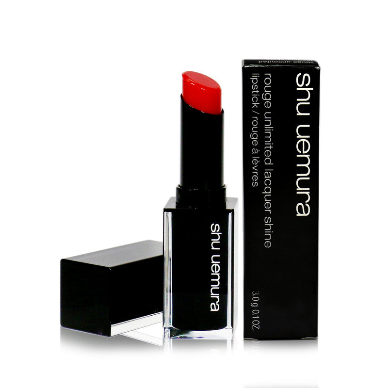 Shu Uemura Rouge Unlimited Lacquer Shine Lipstick - # LS RD 160 