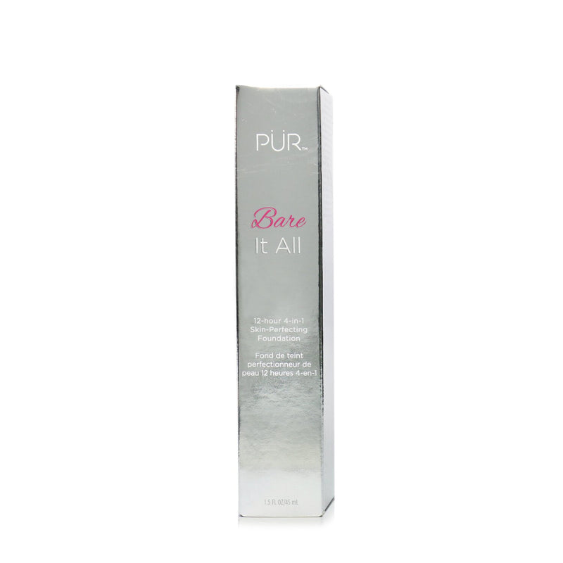 PUR (PurMinerals) Bare It All 12 Hour 4 in 1 Skin Perfecting Foundation - # Golden Medium  45ml/1.5oz