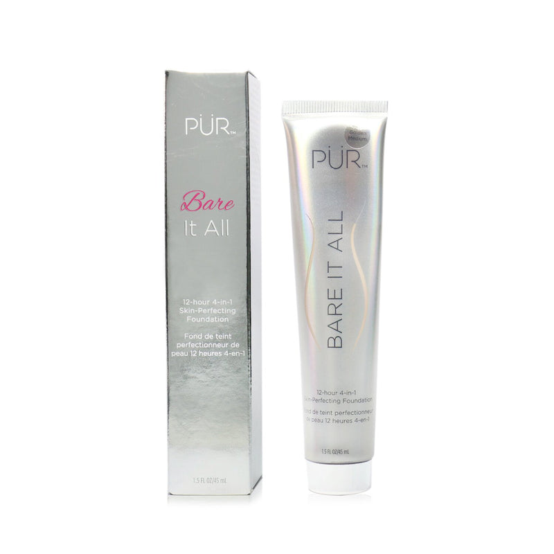 PUR (PurMinerals) Bare It All 12 Hour 4 in 1 Skin Perfecting Foundation - # Golden Medium 