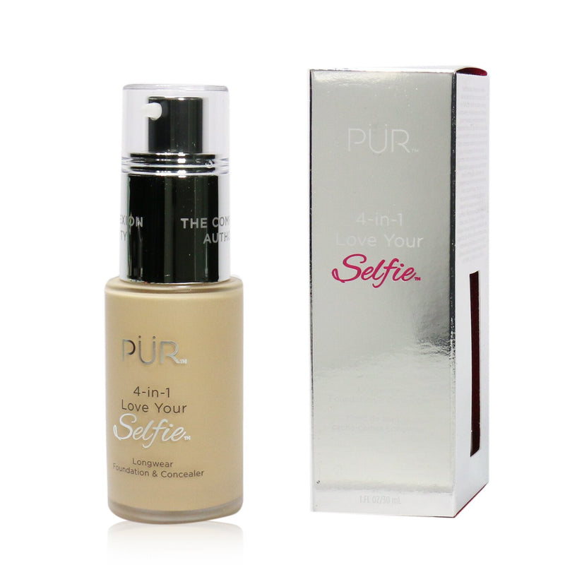 PUR (PurMinerals) 4 in 1 Love Your Selfie Longwear Foundation & Concealer - #LG3 Bone (Very Fair Skin With Neutral Undertones)  30ml/1oz