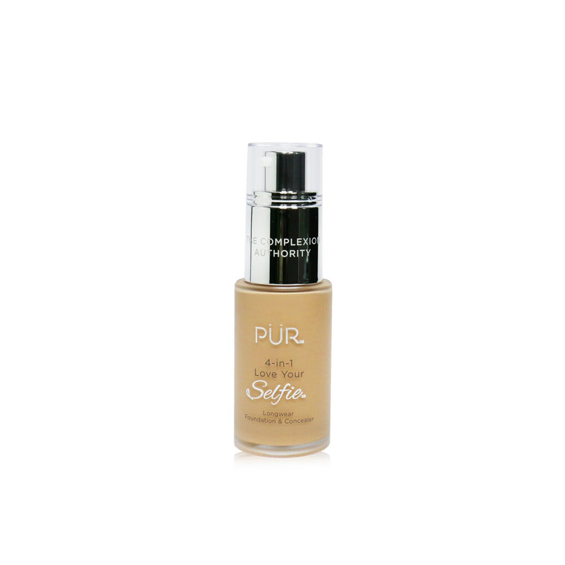 PUR (PurMinerals) 4 in 1 Love Your Selfie Longwear Foundation & Concealer - #LG7 Light Beige (Light Skin With Golden Undertones)  30ml/1oz