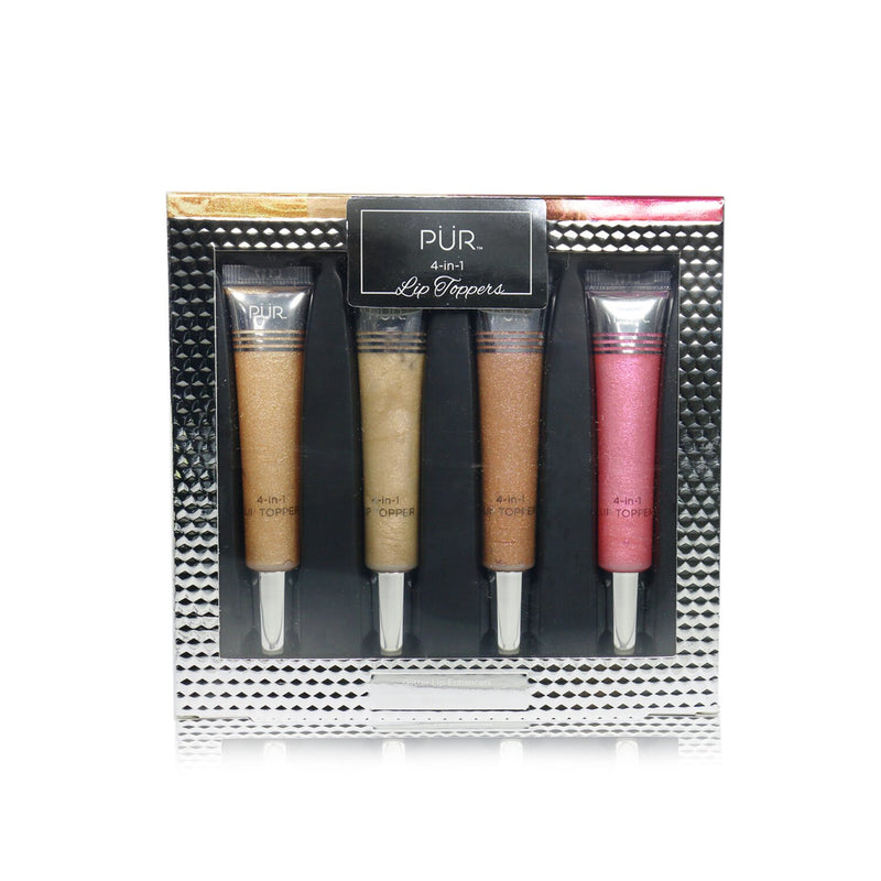 PUR (PurMinerals) 4 In 1 Lip Toppers Glitter Lip Enhancer Kit (4x Lip Topper) 
