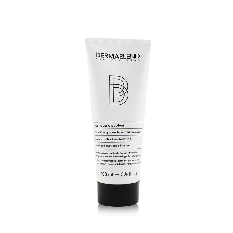 Dermablend Makeup Dissolver Face & Body Powerful Makeup Remover - Suitable For Sensitive Skin  100ml/3.4oz