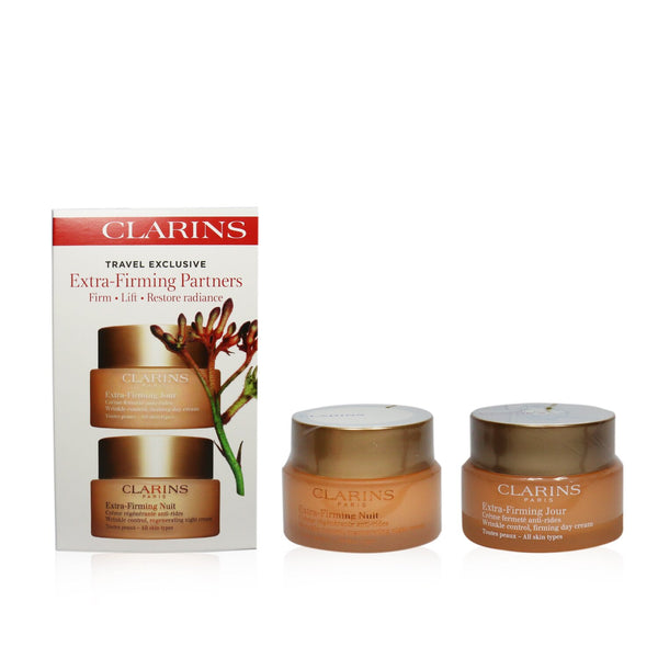 Clarins Extra-Firming Partners (All Skin Types): Firming Day Cream 50ml/1.7oz+ Firming Night Cream 50ml/1.7oz 