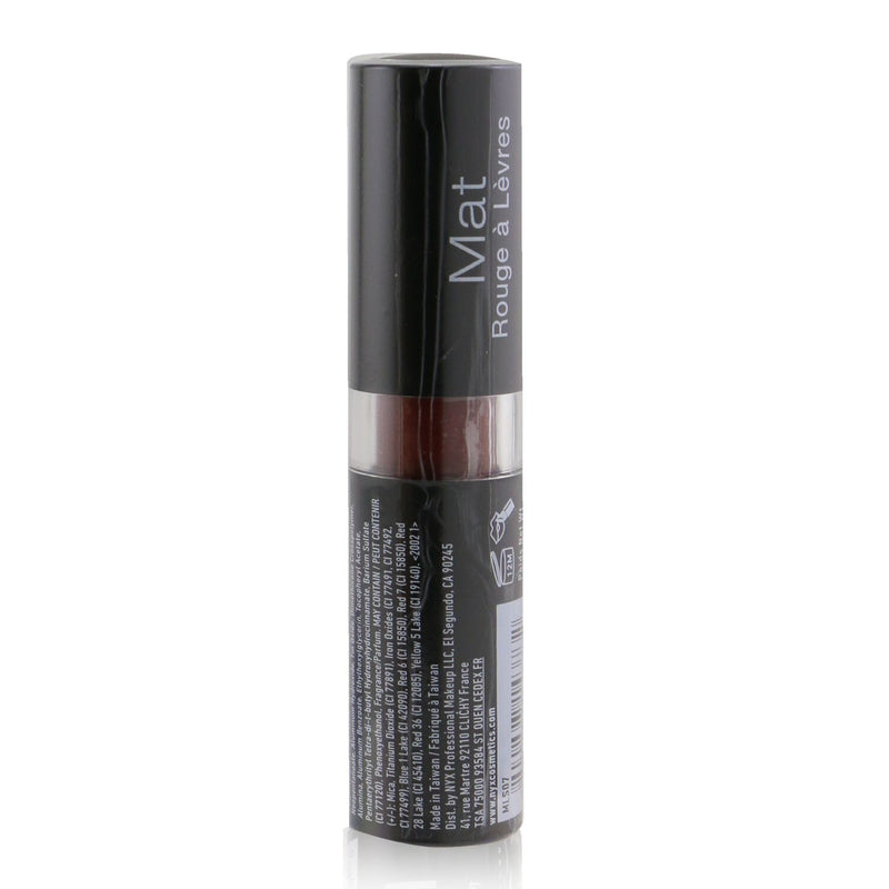 NYX Matte Lipstick - # 07 Alabama 